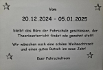 - Geschlossen 20.12. - 05.01. -